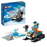 LEGO City Arctic Explorer Snowmobile Building Kit for Ages 5+